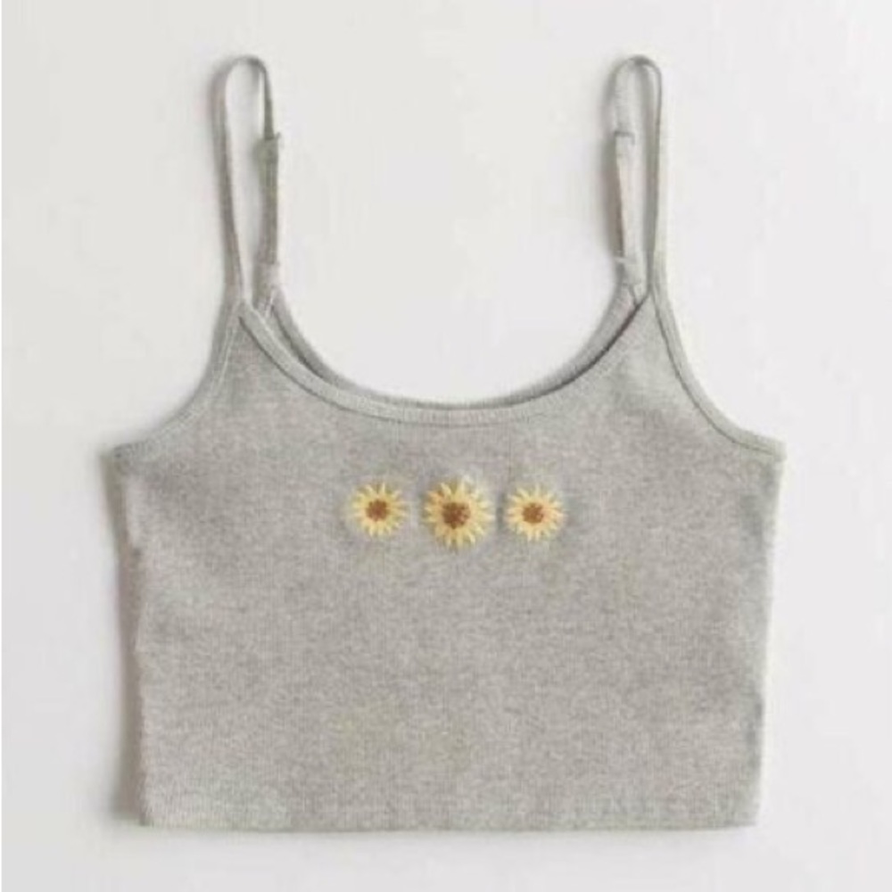 medium sunflower hollister baby cami!!